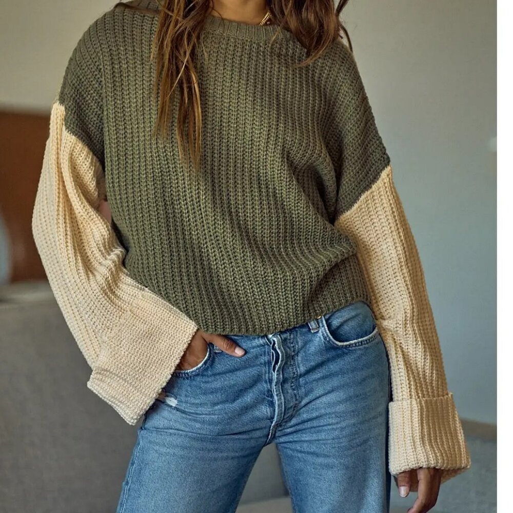 Color Block Sweater